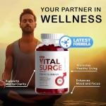 Vital Surge Testo Gummies with B6, B12 & Herbs
