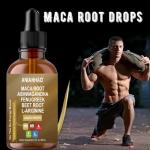 Organic Maca Root Liquid Drops with Ashwagandha