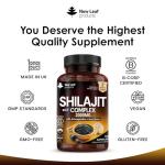 Shilajit Complex with Ashwagandha & Lion's Mane Capsules