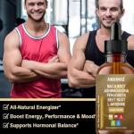 Organic Maca Root Liquid Drops with Ashwagandha