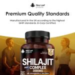 Shilajit Complex with Ashwagandha & Lion's Mane Capsules