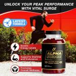 Alpha Surge Male Gummies with Muira Puama & Ashwagandha