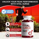 Vital Surge MAX Male Gummies with Muira Puama & Ashwagandha