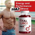Vital Surge MAX Male Gummies with Muira Puama & Ashwagandha
