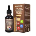 Organic Maca Root Liquid Drops with Ashwagandha