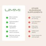 UMMI 12-in-1 Mushroom Gummies for Immunity & Focus