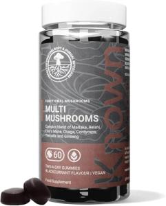 Multi Mushroom Gummies for Brain and Immune Support