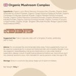 Organic Mushroom Complex with Turmeric & Ginger