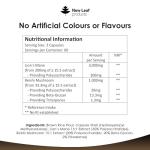 Lions Mane & Reishi Mushroom Capsules 4000mg