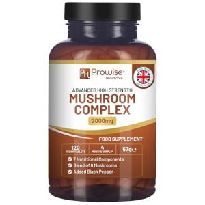2000mg Mushroom Complex with Lion's Mane & More