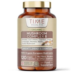 Organic Mushroom Complex 8 Capsules - 616mg