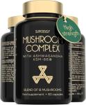 Mushroom Complex with Ashwagandha - 60 Vegan Capsules