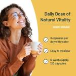 High Strength Mushroom Complex Supplement - 120 Capsules