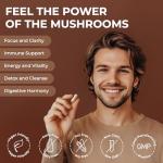 6 Mushroom Complex with Ashwagandha for Brain Support