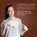 Super Strength Lion's Mane with B1, B6, B12