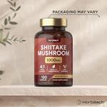 Shiitake Mushroom Extract 1000mg - 120 Capsules