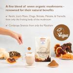 Organic 7 Mushroom Blend Powder 500g