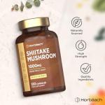 Shiitake Mushroom Extract 1000mg - 120 Capsules