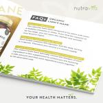 Organic Lion's Mane Mushroom Capsules 1500mg - 120 Count