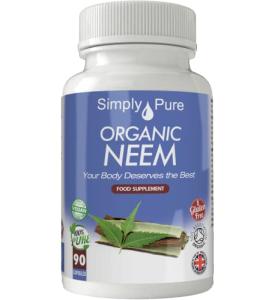 Organic Neem Capsules for Detox & Oral Health 500mg