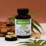 Neemveda Neem Capsules - 500 mg, 100% Natural