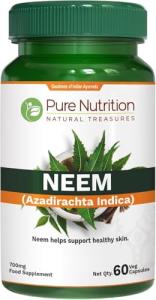 Neem Extract Capsules - 700mg, 60 Count