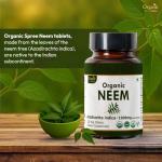 Organic Neem Tablets - 120 Count