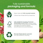 Neem & Pomegranate Natural Toothpaste, Vegan Formula