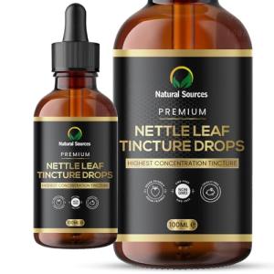 Organic Stinging Nettle Leaf Tincture Drops