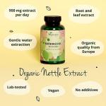 Vegavero Organic Stinging Nettle 3600 mg - 120 Vegan Capsules