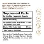 Solgar Nettle Leaf Extract Capsules - 60 Count