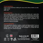 High Strength Stinging Nettle Root Capsules - 60 Count