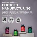 Organic Stinging Nettle Root Extract 2000mg - 60 Capsules