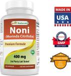 Best Naturals Noni 400 mg Capsules, 240 Count