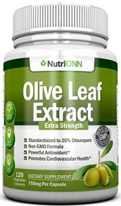 Extra Strength Olive Leaf Extract 750mg 120 Capsules