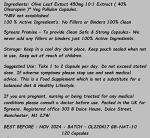 Super Strength Olive Leaf Extract with 40% Oleuropein