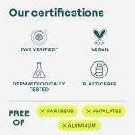 ATTITUDE Plastic-Free Aluminum-Free Deodorant - Olive Leaves