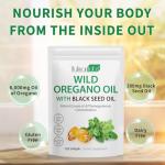 Oregano Oil Softgels with Black Seed Oil, 120ct