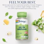 Solaray Oil of Oregano 150 mg - Immune Support Softgels