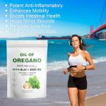 Oregano Oil Softgels with Black Seed & Turmeric