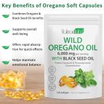 Oregano Oil Softgels 2-Pack for Wellness