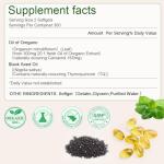 Oregano Oil Softgels with Black Seed & Turmeric