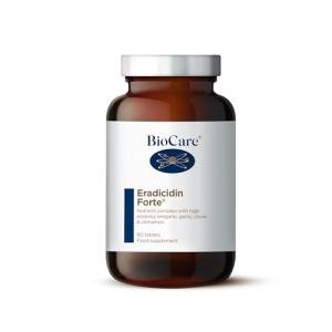 BioCare Eradicidin Forte: Garlic, Oregano, Clove Tablets