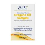 Zane High-Potency Oregano Oil Softgels - 60 Count