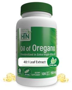 Oregano Oil Mini-Softgels | 120 Count | Non-GMO
