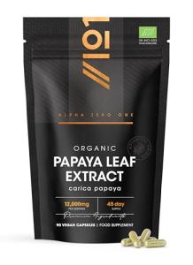 Organic Papaya Leaf Extract 12,000mg - 90 Vegan Capsules