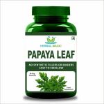 Natural Papaya Leaf Veg Capsules - 60 Count