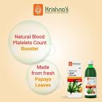 Krishna's Papaya Leaf Juice - 500 ml