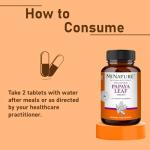 Vegan Papaya Leaf Tablets for Digestion and Platelets