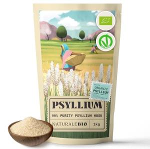 Organic Psyllium Husk - High Fiber Supplement 1 kg